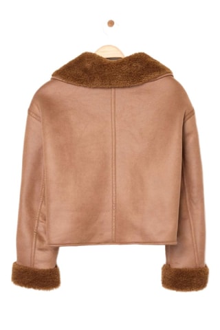 Chaqueta oversize - Camel