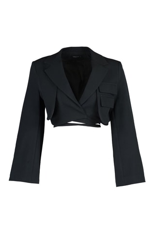 Chaqueta cruzada - Negro