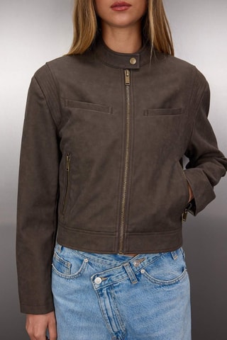 Chaqueta - Marrón oscuro