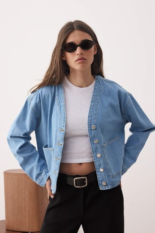 Chaqueta - Azul claro