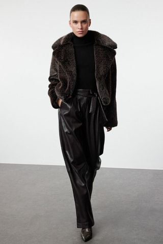 Chaqueta regular fit - Marrón