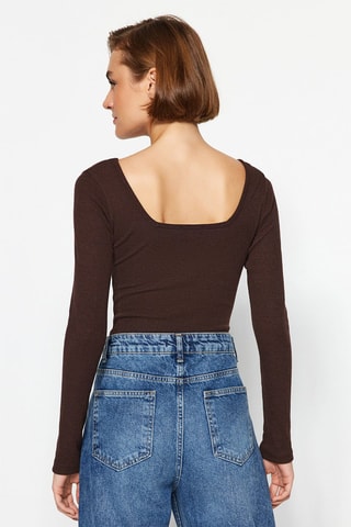 Top - Marrón