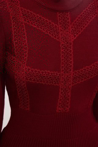 Vestido corto - Rojo