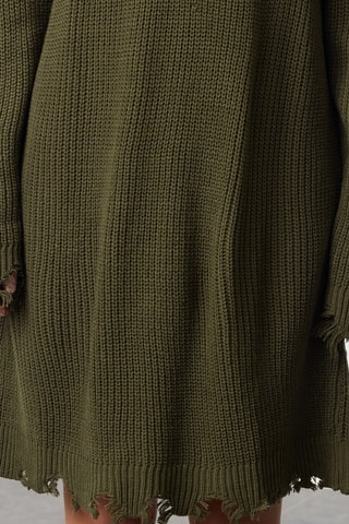 Vestido jersey - Caqui