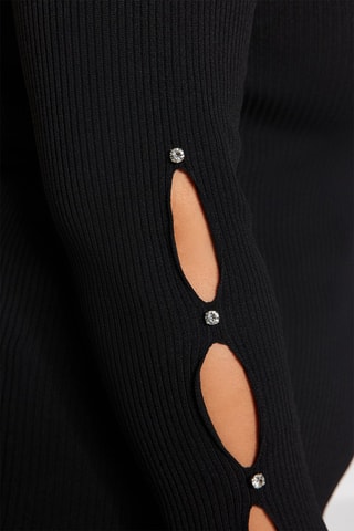 Vestido de tubo - Negro