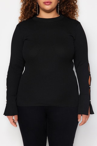 Vestido de tubo - Negro