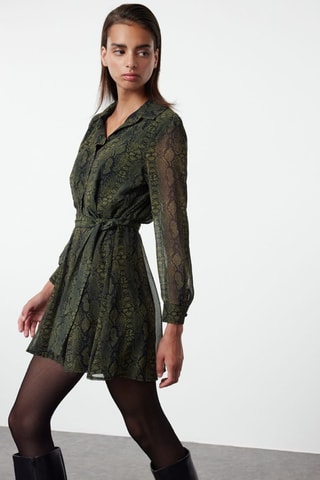 Vestido recto - Verde