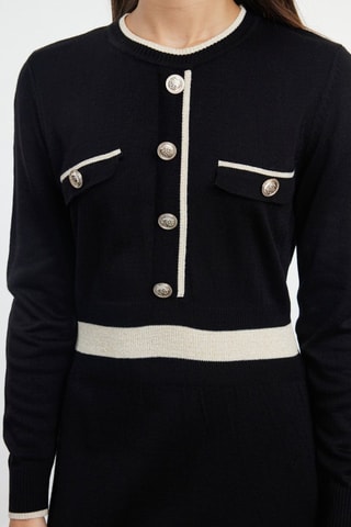 Vestido largo - Negro