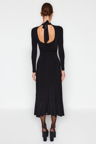Vestido midi - Negro 
