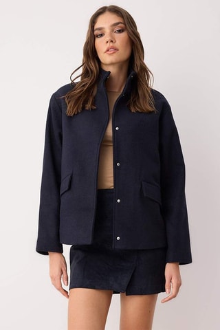 Cazadora oversize - Azul marino