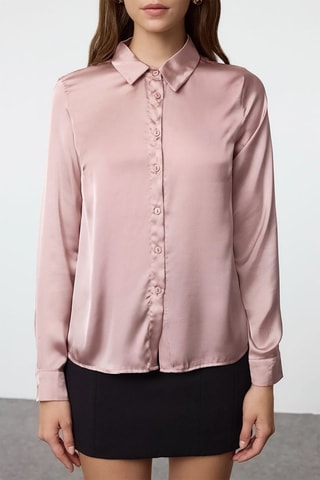 Camisa regular fit - Rosa
