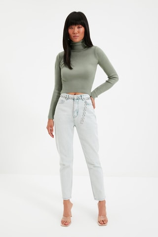 Jersey fino - Verde agua