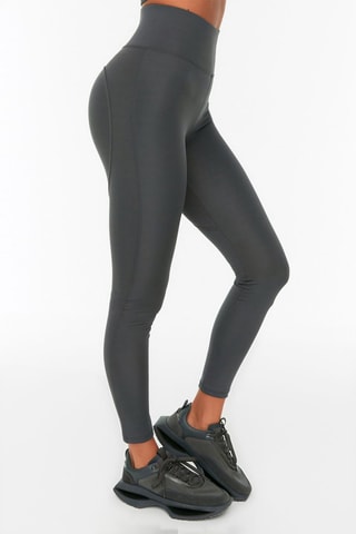 Leggings de tiro alto - Antracita