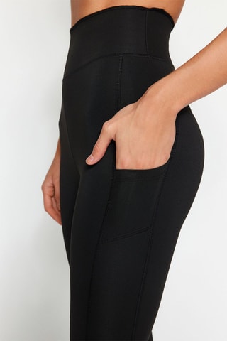 Leggings de tiro alto - Negro