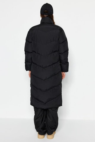 Anorak largo - Negro