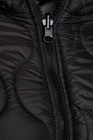 Anorak reversible con capucha - Negro