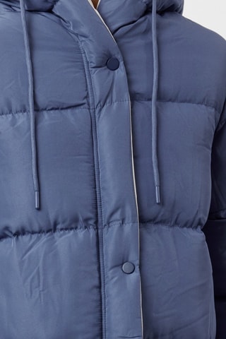 Anorak reversible regular fit con capucha - Azul