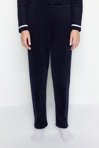 Pijama de terciopelo - Azul marino