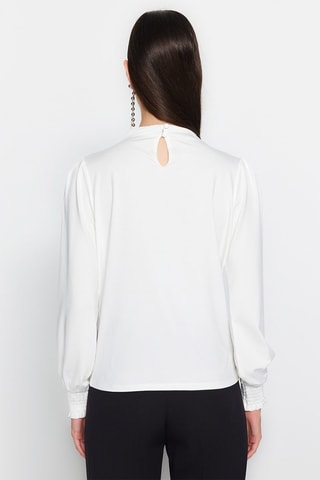 Blusa regular fit - Crudo