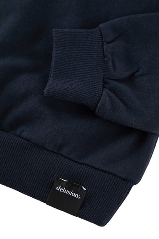 Sudadera oversize - Azul marino