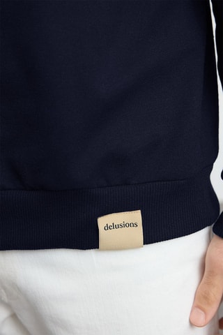 Sudadera oversize - Azul marino