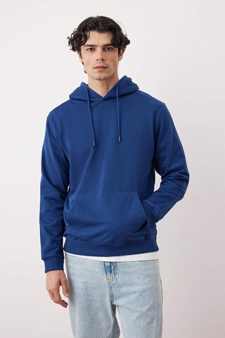 2 sudaderas regular fit - Azul y negro