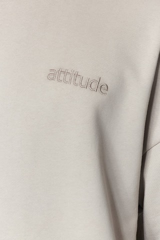 Sudadera oversize - Beige