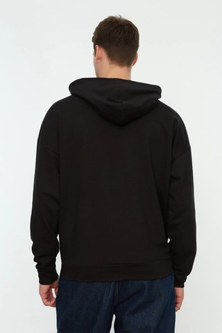 Sudadera con capucha - Negro