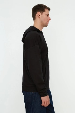 Sudadera con capucha - Negro