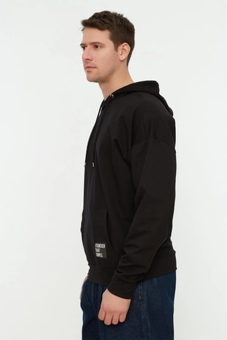 Sudadera con capucha - Negro
