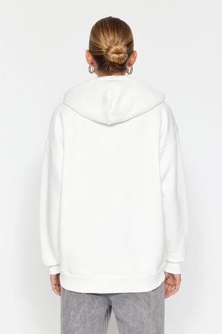 Sudadera oversize - Crudo