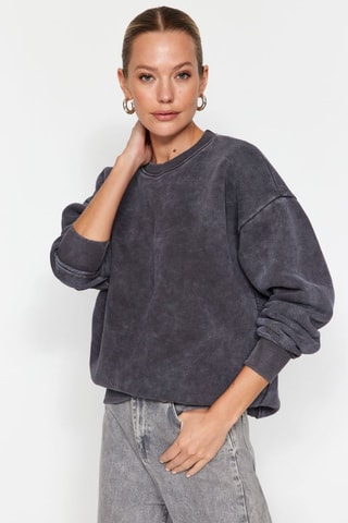 Sudadera tie-dye - Gris