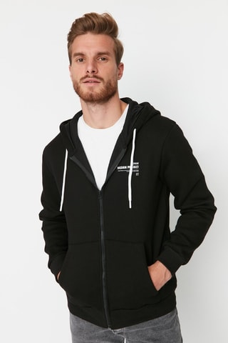 Sudadera con capucha - Negro