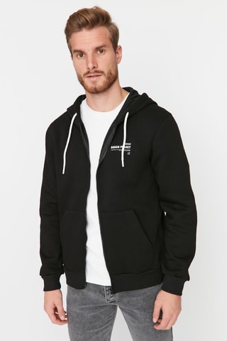 Sudadera con capucha - Negro