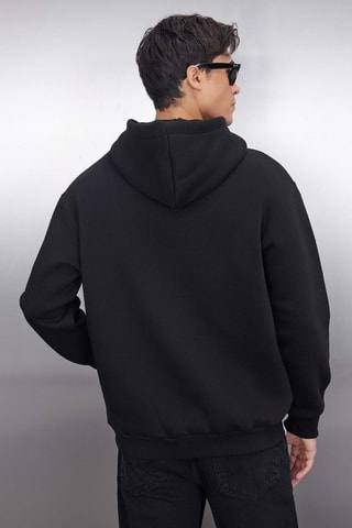 Sudadera oversize - Negro