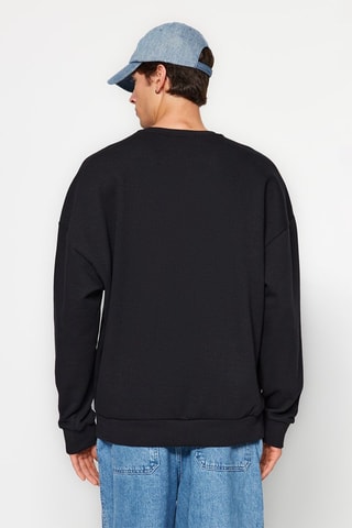 2 sudaderas oversize - Negro y gris