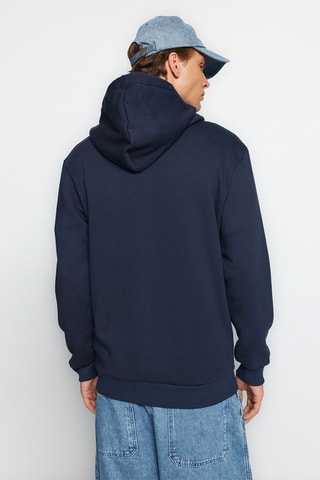 Sudadera con capucha - Azul