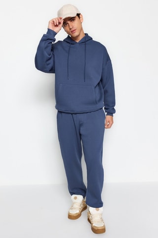 Sudadera con capucha y jogging - Índigo