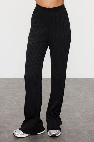 Jersey y pantalón de tiro alto - Negro