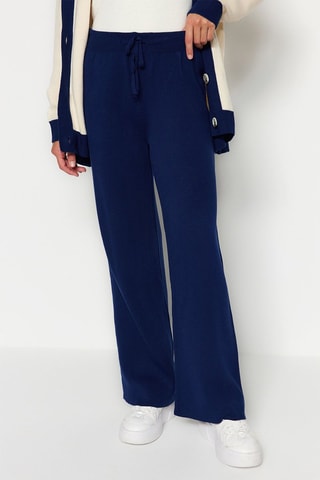 Cárdigan y pantalón - Azul