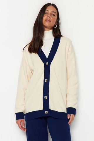 Cárdigan y pantalón - Azul