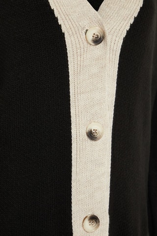 Cárdigan y pantalón - Negro