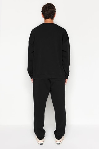 Sudadera y pantalón de chándal - Negro