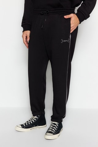 Sudadera y pantalón de chándal - Negro