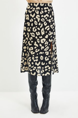 Falda - Negro y crudo