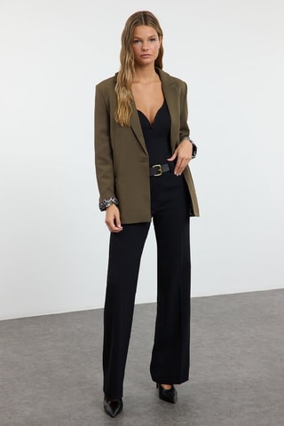 Blazer regular fit - Caqui