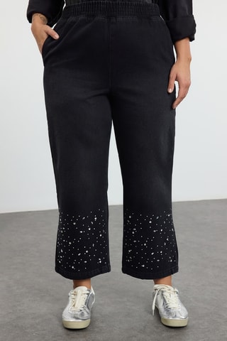 Vaquero recto de tiro alto - Antracita