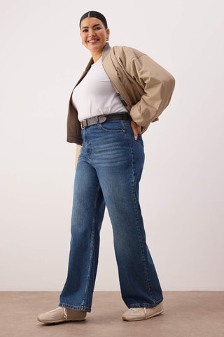 Vaquero wide leg - Azul