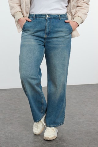 Vaquero wide leg - Azul