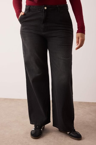 Vaquero wide leg - Antracita